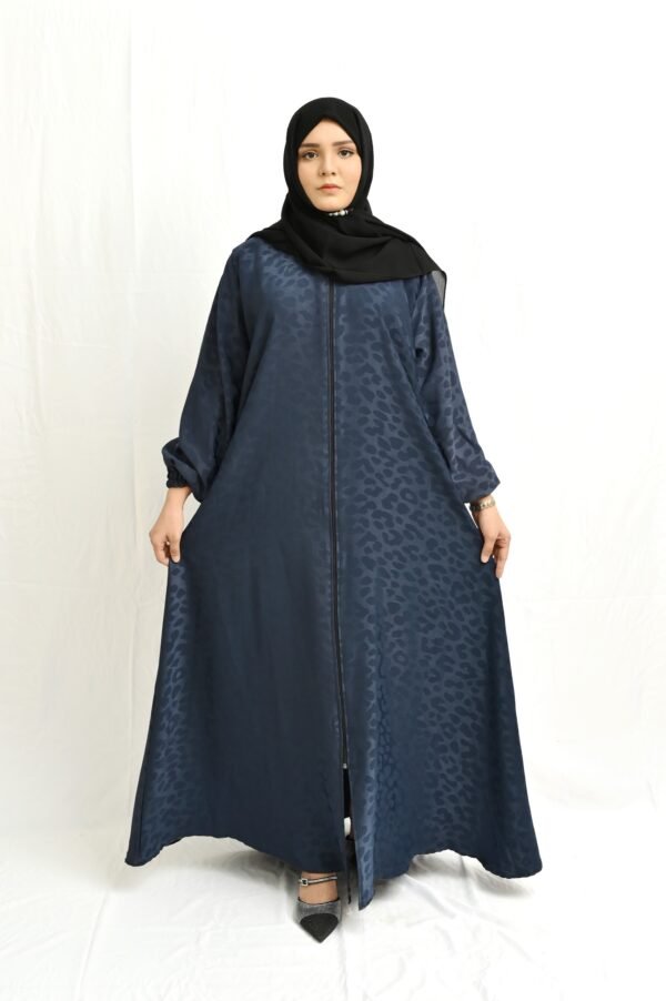 cheeta print abaya 1