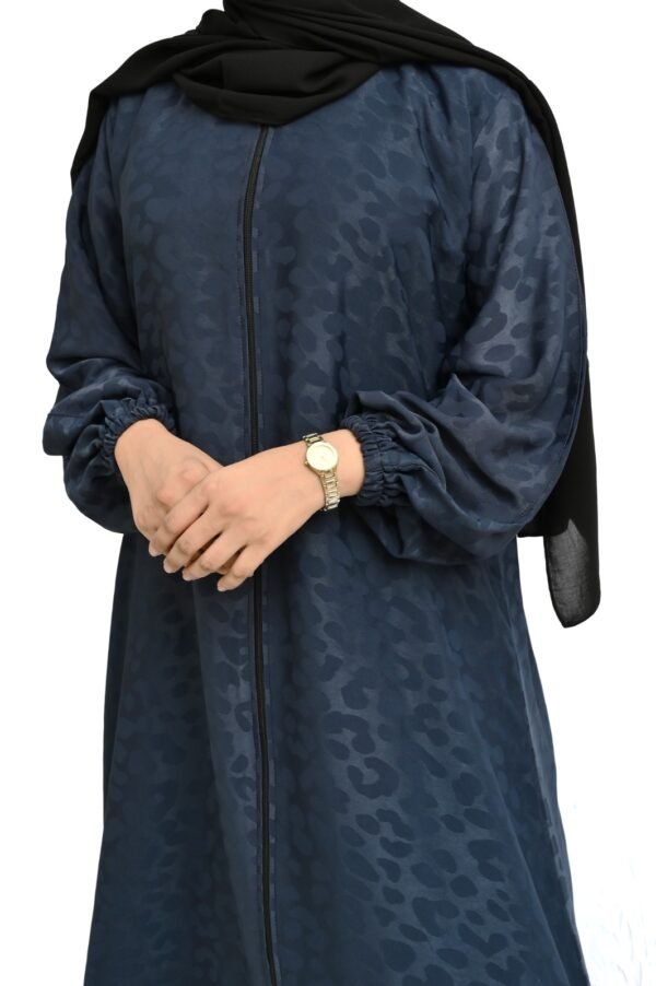 cheeta print abaya 2